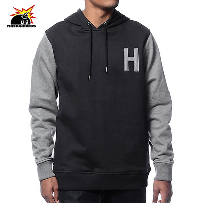 The Hundreds Quentin Heavyweight Pullover Hoodie Jacket Black L - Main Image