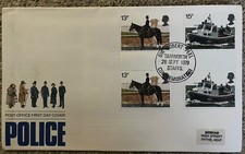 Police 1979 Post Office First Day Cover