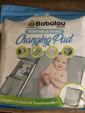 Babalou Baby Portable Baby Changing Pad Tote Style
