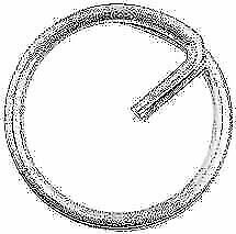 SPLIT RING 5/8" Stainless Steel SET OF 4 