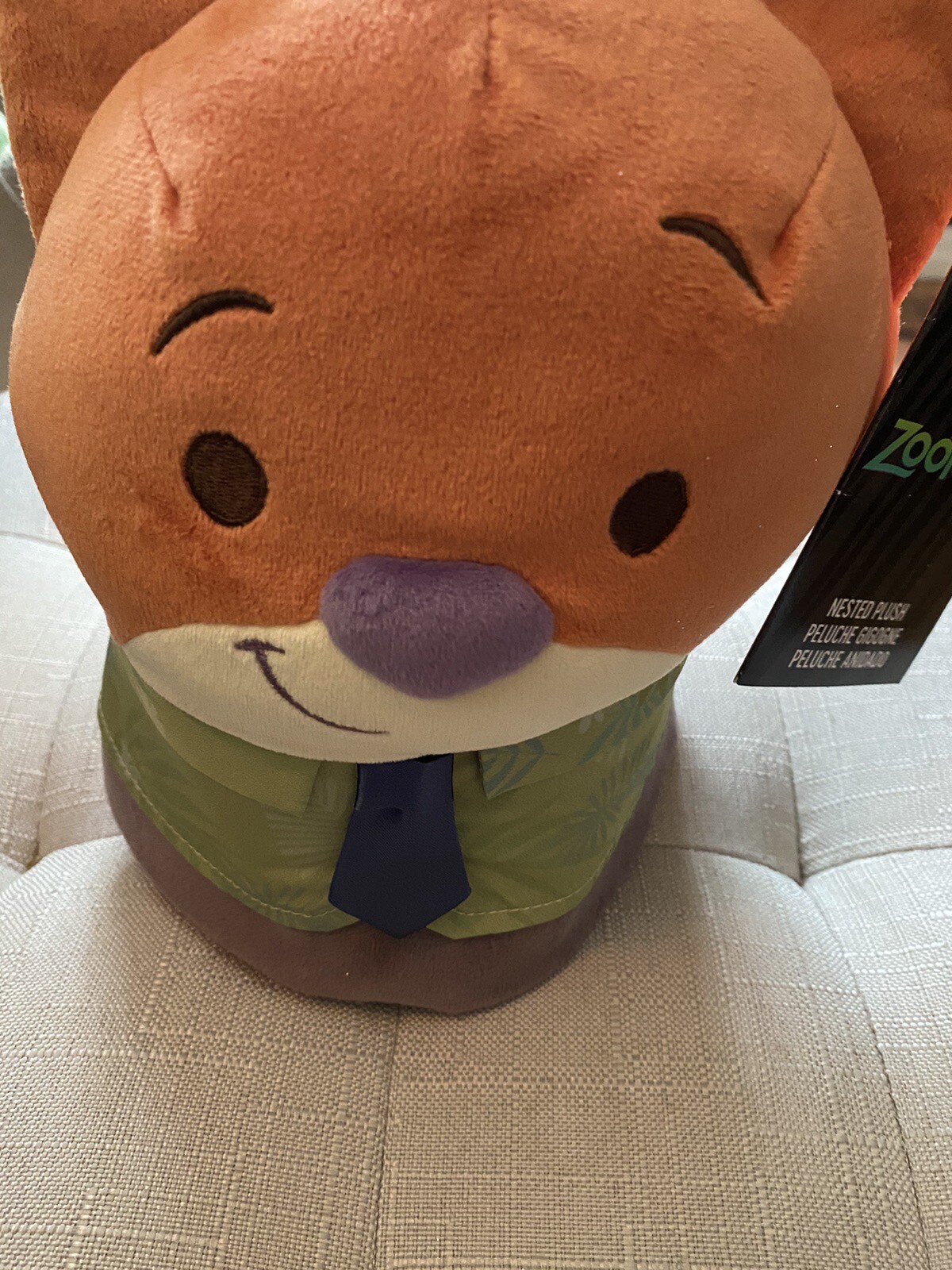 Disney Zootopia Nesting Plush Set Includes Judy Hopps, Nick Wilde