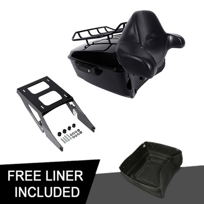 King Pack Trunk Pad 2 Up Mount Fit For Harley Tour Pak Sport Glide FLSB 18-24