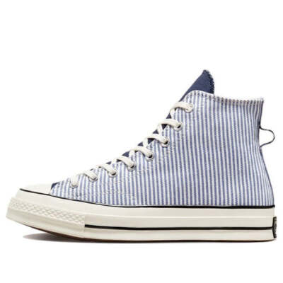 Converse Chuck 70 High 'Washed Indigo Hickory Stripes'