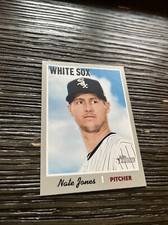 2019 Topps Heritage Nate Jones #146 Chicago White Sox Baseball Card
