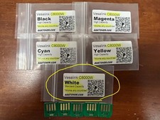 5 x Toner Chip for Xerox VersaLink C8000 W Refill C8000W 106R04646 White chip 
