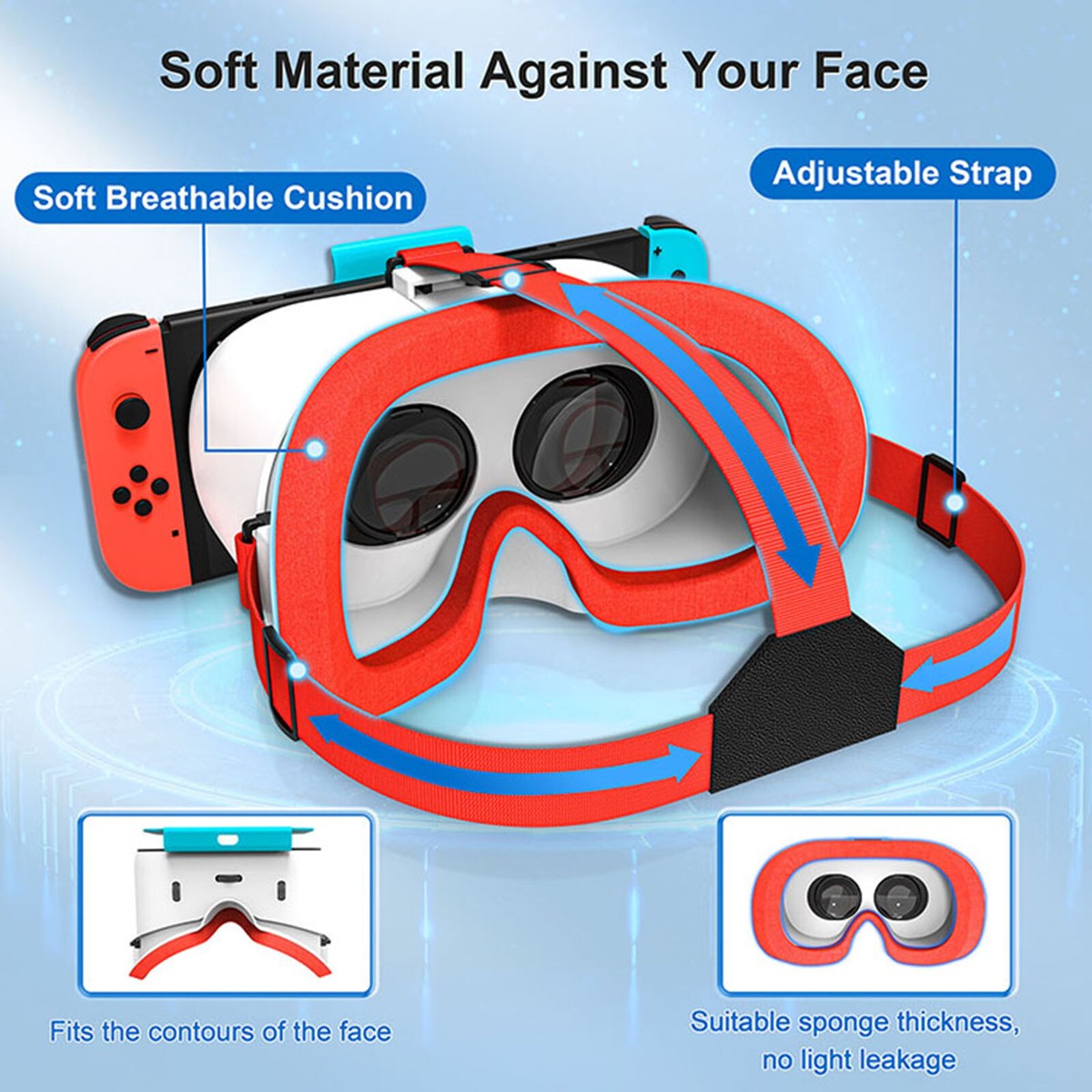 Nintendo Switch PlayStation VR Special Offer Amazon.com: Adjustable VR Headset for Nintendo Switch & OLED
