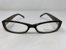 Rampage R141 BRN 51-15-135 Brown Plastic Full Rim Eyeglasses Frame KB05