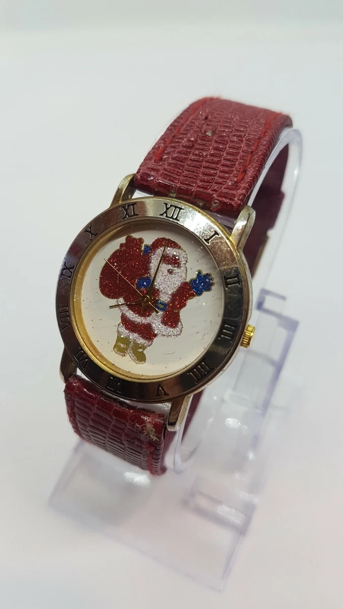 Vintage Santa Claus Christmas Watch gift for men and women unisex Cool  Watches