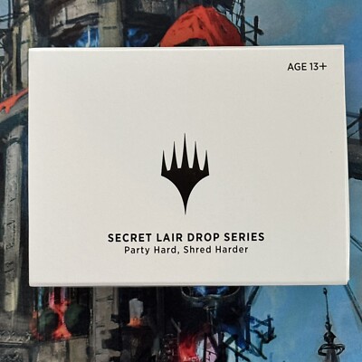 Magic The Gathering Secret Lair Party Hard Shred Harder Heavy Metal Sealed ENG
