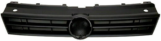 Grille de panneau avant centrale premium noire de rechange pour calandre VW Polo 6R