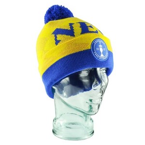 everton bobble hat