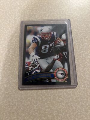 2011 Topps Football BLACK /55 ROB GRONKOWSKI  Very Rare!