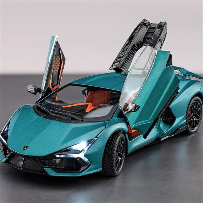 1:24 Revuelto Alloy Sports Car Model Diecast Metal Racing Vehicles Kids Toy Gift