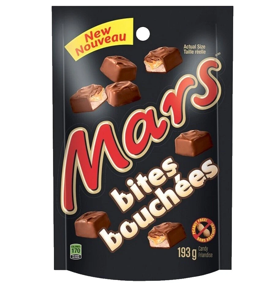 Dulces de chocolate sin maní Mars y surtidos