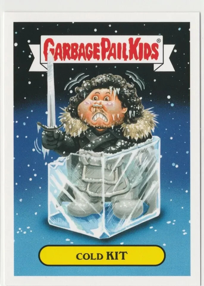 Cold Kit #1b Garbage Pail Kids GPK 2016 Prime Slime Trashy TV Trading Cards