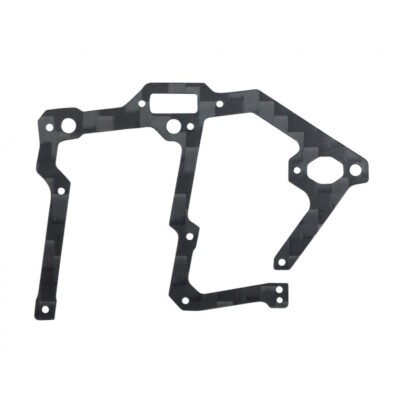 Microheli Carbon Left Main Frame (For MICROHELI Frames BLADE MCPX BL2)