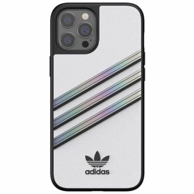 Adidas iPhone 12 Pro Max Hülle Case Cover OR Moulded white