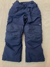 Lands End 8 squall snowpants navy blue boys girls