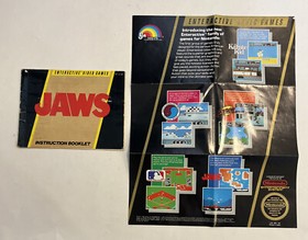 Rare Nintendo Jaws this time there's no escape (1987 NES-JA-USA)