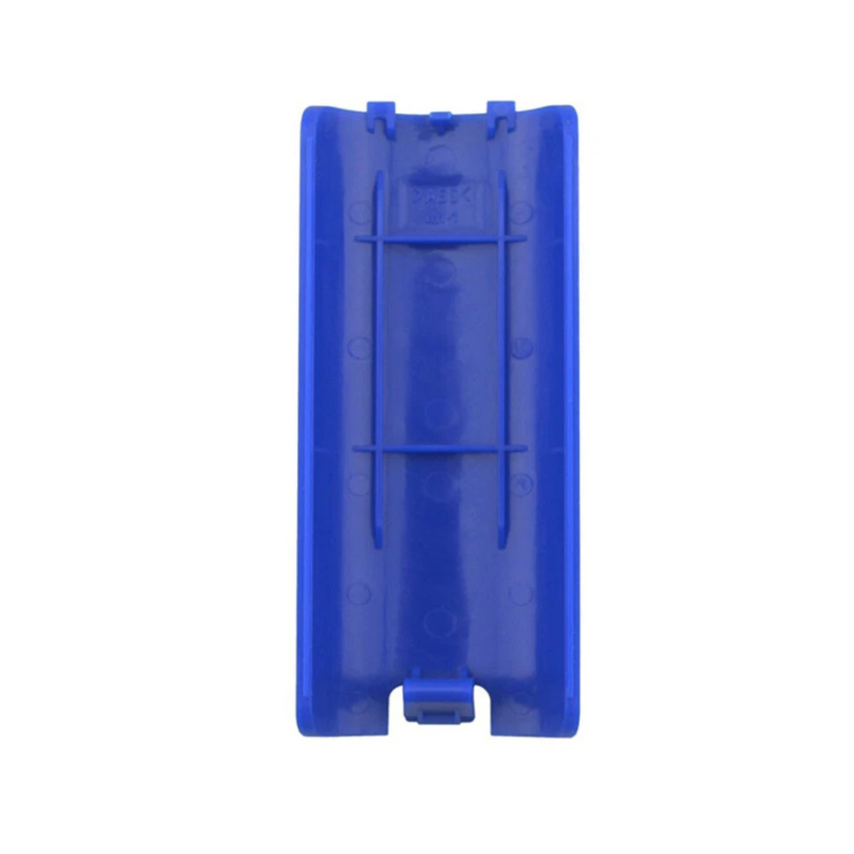 1x Dark Blue Remote Controller Battery Cover Rigid Plastic Fit For Nintendo Wii - Image 2 of 4