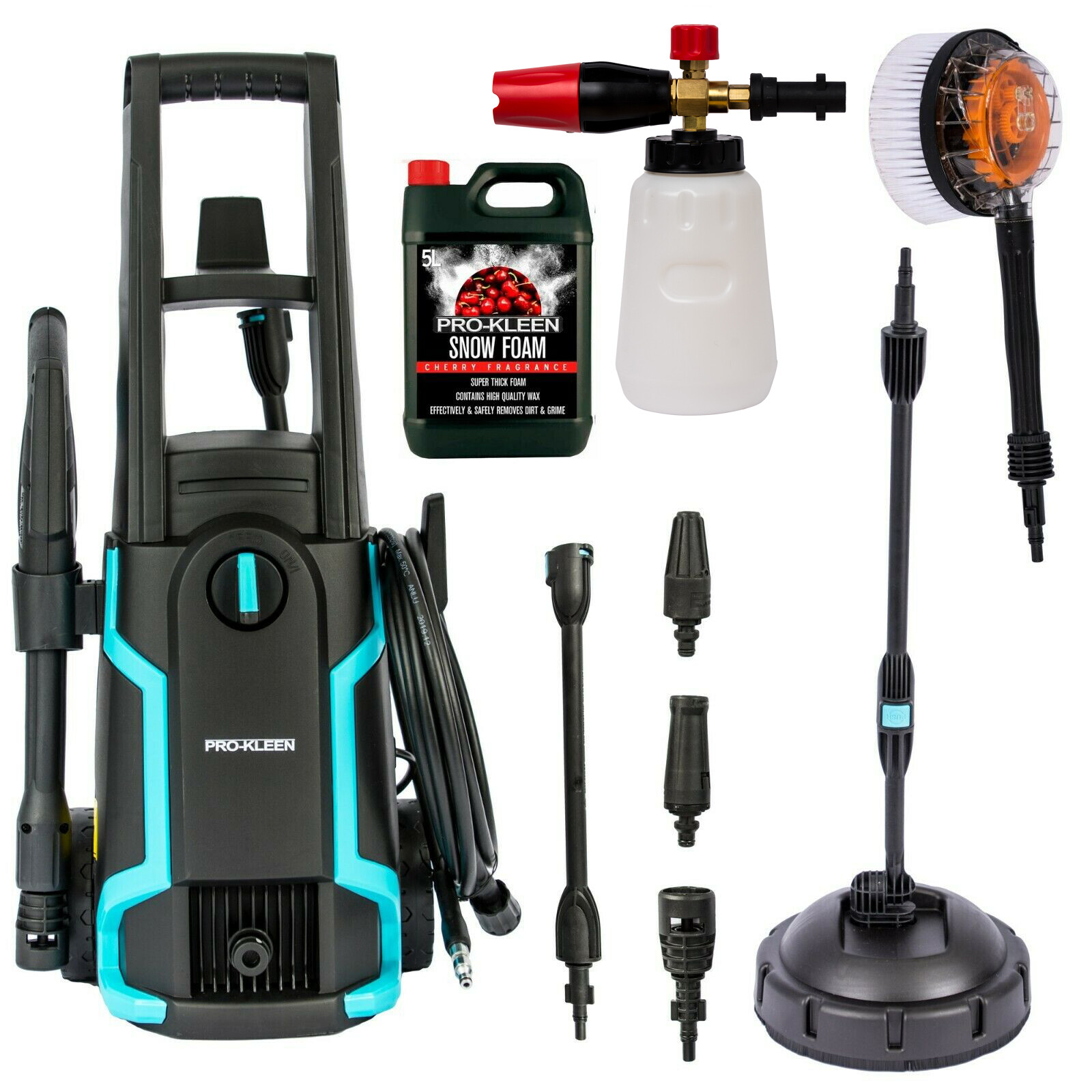ProKleen Electric Pressure Washer High Power Jet Wash Ultimate Car Patio Cleaner