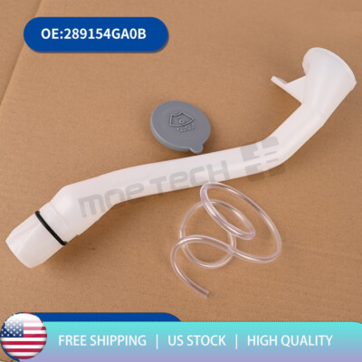 For 2014-2020 Infiniti Q50 Q60 Windshield Washer Reservoir Tank Inlet Tube Neck
