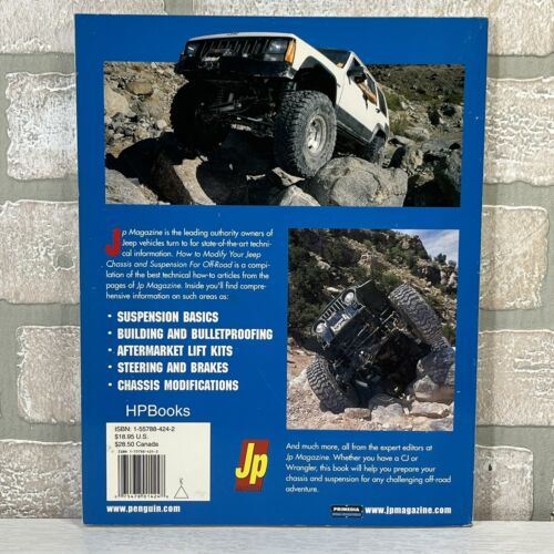 How to Modify Your Jeep Chassis & Suspension for Off Road Use HP Books JP Mag - Picture 2 of 15