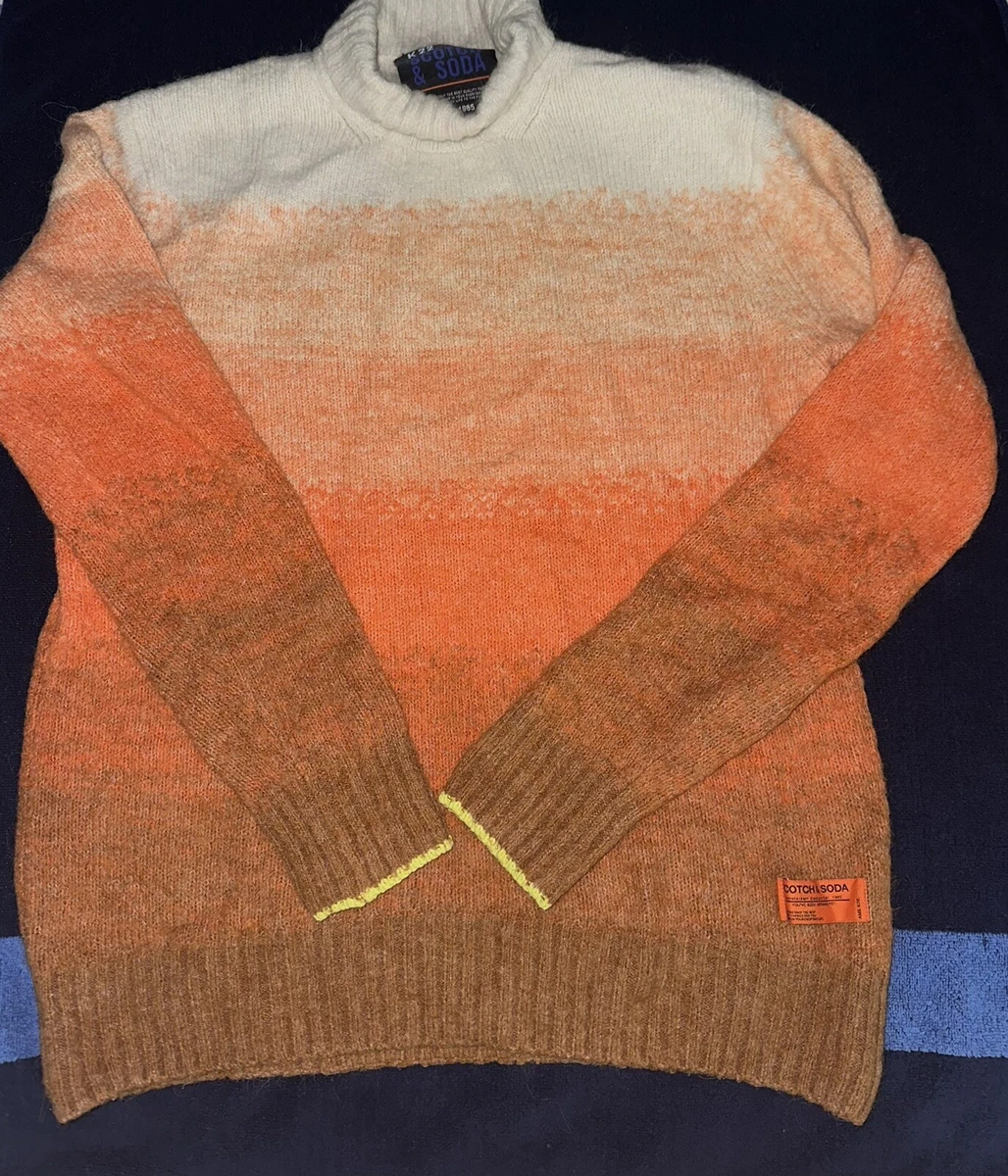 Scotch Soda K22 Gradient Orange Sweater XL AMS