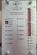 Comnet FVT8018S1 SHR  8 Channel Video Transmitter w/8 data  Self Healing Ring