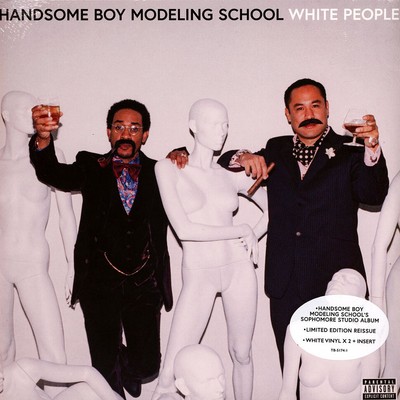 Handsome Boy Modelling School - White People White Opaque  (2004 - US - Reissue)