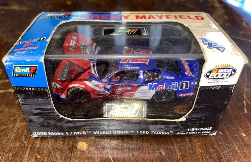 Jeremy Mayfield Revell #12 1:64 Scale 2000 MLB WORLD SERIES autographed signed - Image 2 of 4