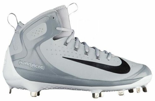 Nike Alpha Huarache Elite 4 Wolf Grey Baseball Cleats DJ6521  display picture 1