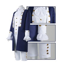 Musical Hamilton Alexander Cosplay Victorian Costume Outfit Full Set