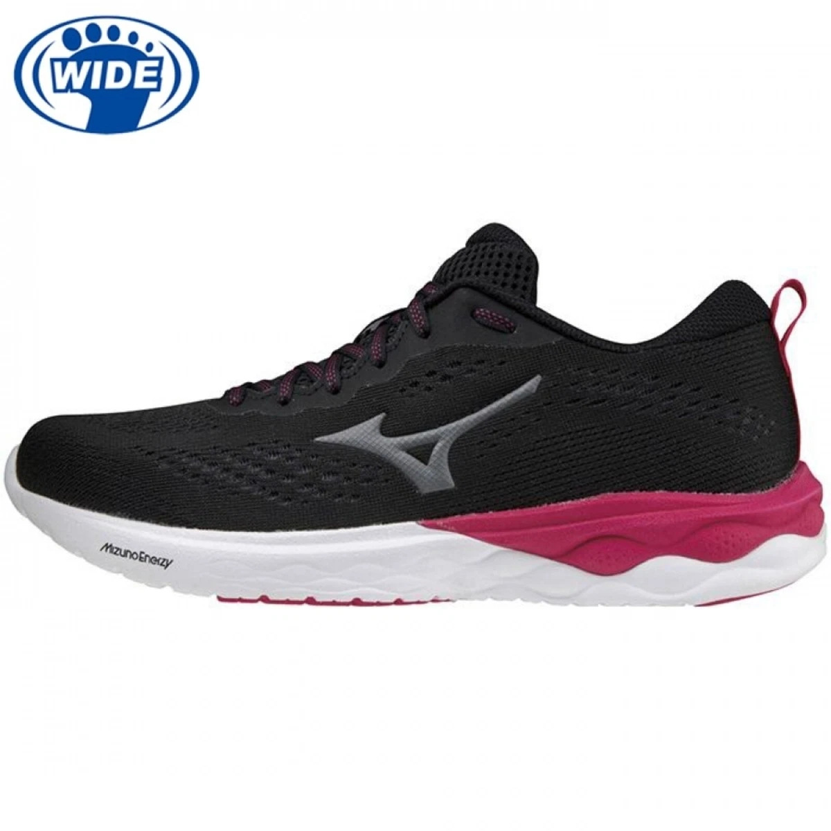 Mizuno Wave Revolt 2 Wide J1GD218509 Women Running Shoes Black
