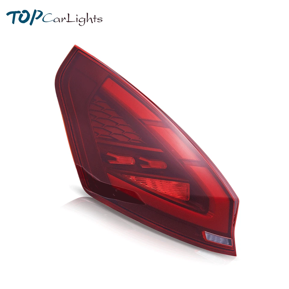 VLAND Red LED Tail Lights Set For Ford 2008-2019 Fiesta Hatchback W/Sequential - Image 2 of 4