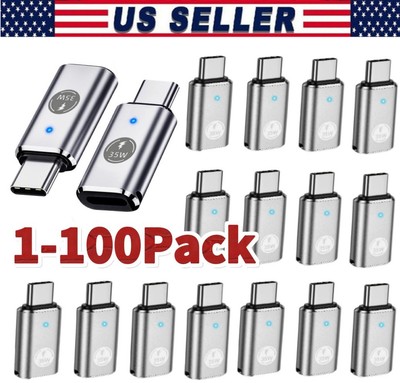 35W USB-C Male to iOS Female Adapter + lanyard For iPhone 16 Pro Max 15 Plus lot