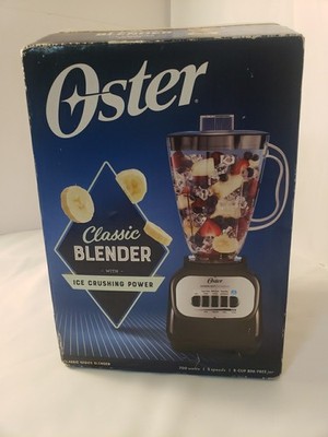 Oster Easy to Use Blender With Ice Crushing Power 5-Speeds 700W & 6-Cup Open Box