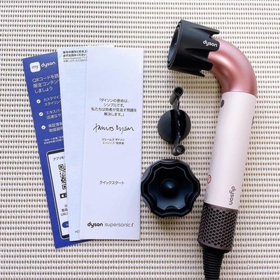 Dyson Supersonic Hair Dryer  Ceramic Pink  Quick Dry Lightweight HD17 VLP AC100V