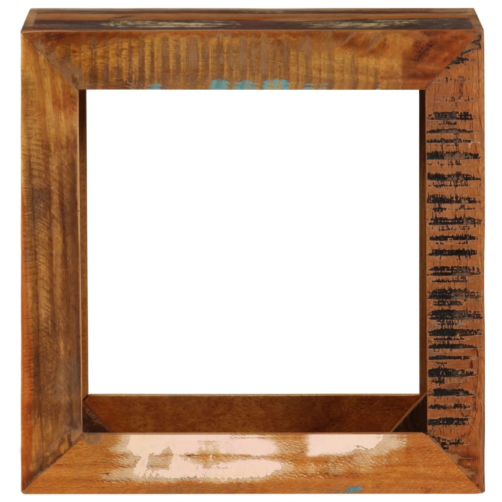 Sgabello in Legno Massello di Recupero 40x30x40 cm 2404733