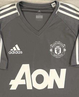 Adidas 2019/20 Manchester United Soccer Jersey Chevrolet ED7386