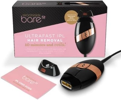 SmoothSkin Bare Fit IPL Long-Lasting Body and Facial Hair Removal Device for Wom