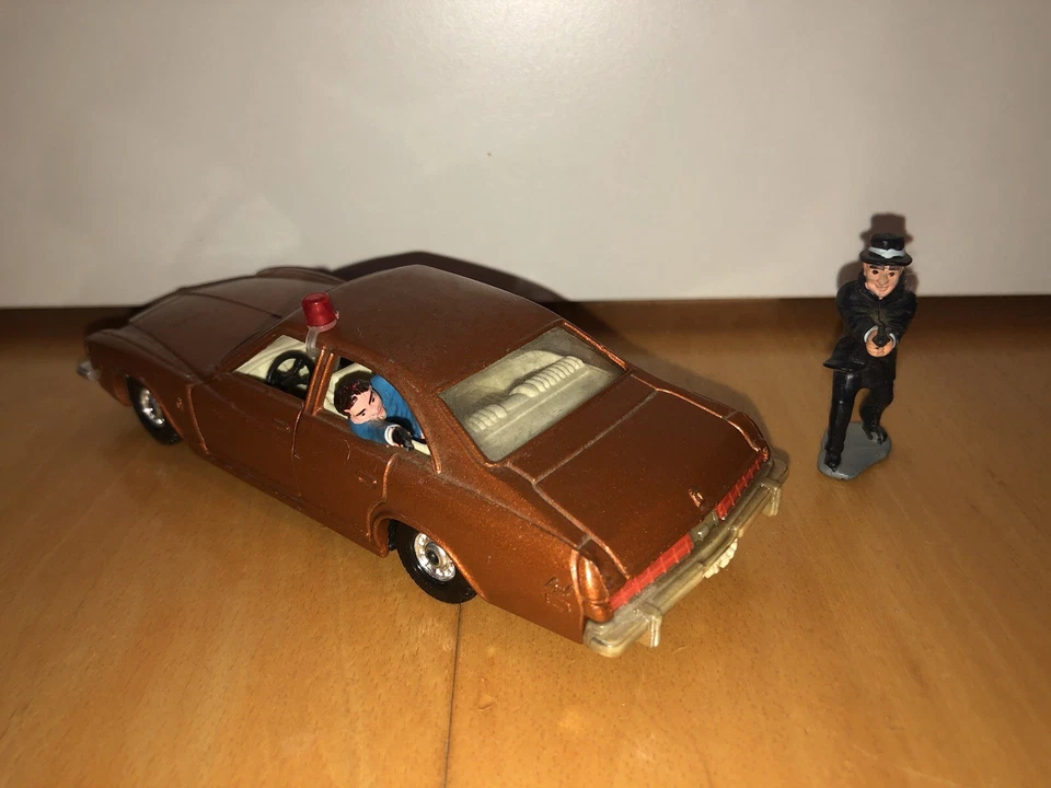Vintage 1975 70er Jahre Corgis 290 Kojak Buick Regal Auto Fahrzeug + Figur - Bild 3 von 4