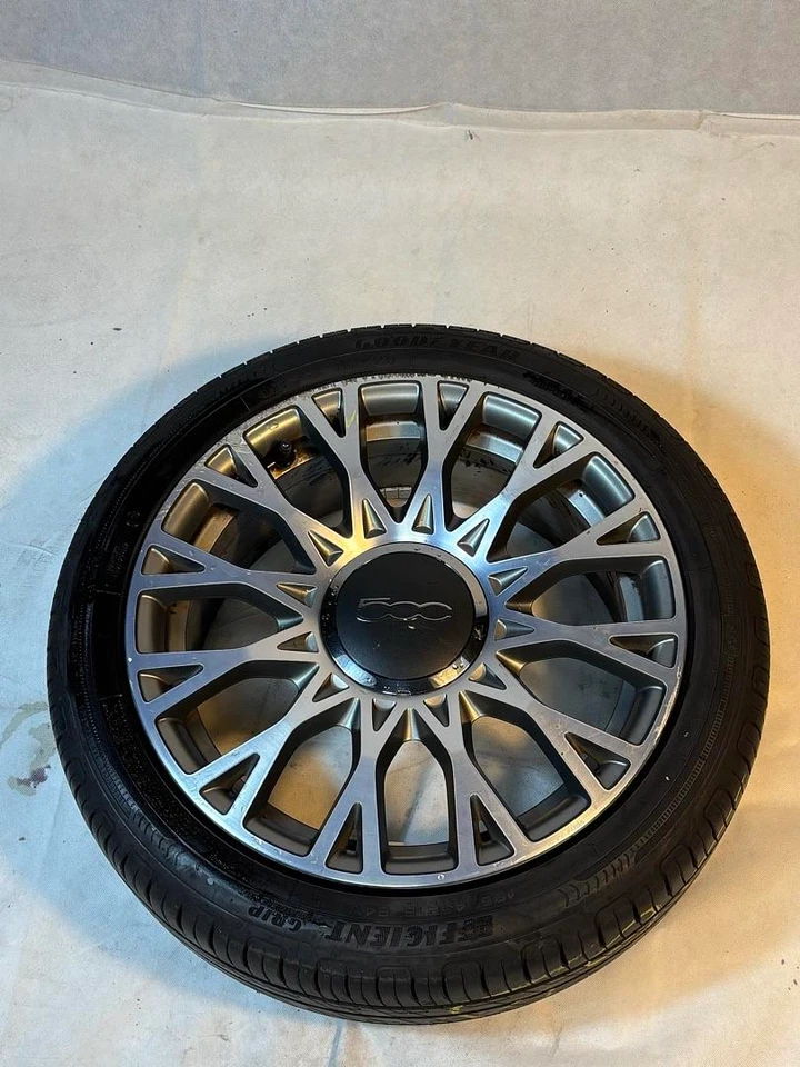 Felgensatz silber gebraucht für Fiat 500 Dolcevita – Alufelgen - Bild 3 von 4