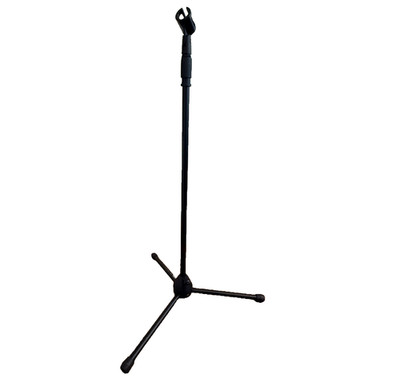 NADY CENTER STAGE MICROPHONE STAND TRIPOD BASE ADJUSTABLE BLACK METAL PLASTIC