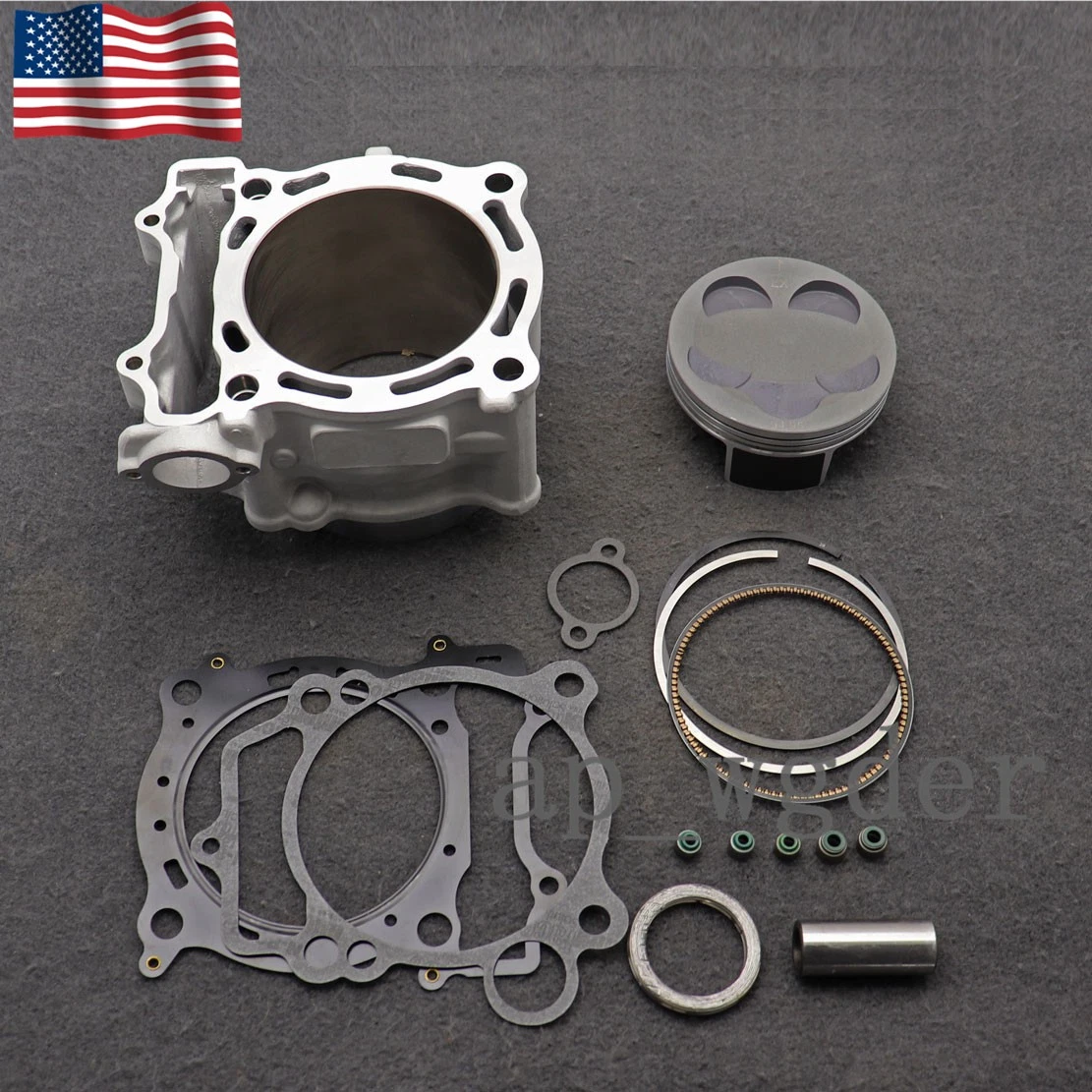 Zuigerveer Motorfiets 61mm Piston Pin 15mm Ring Pakking Set voor GY6