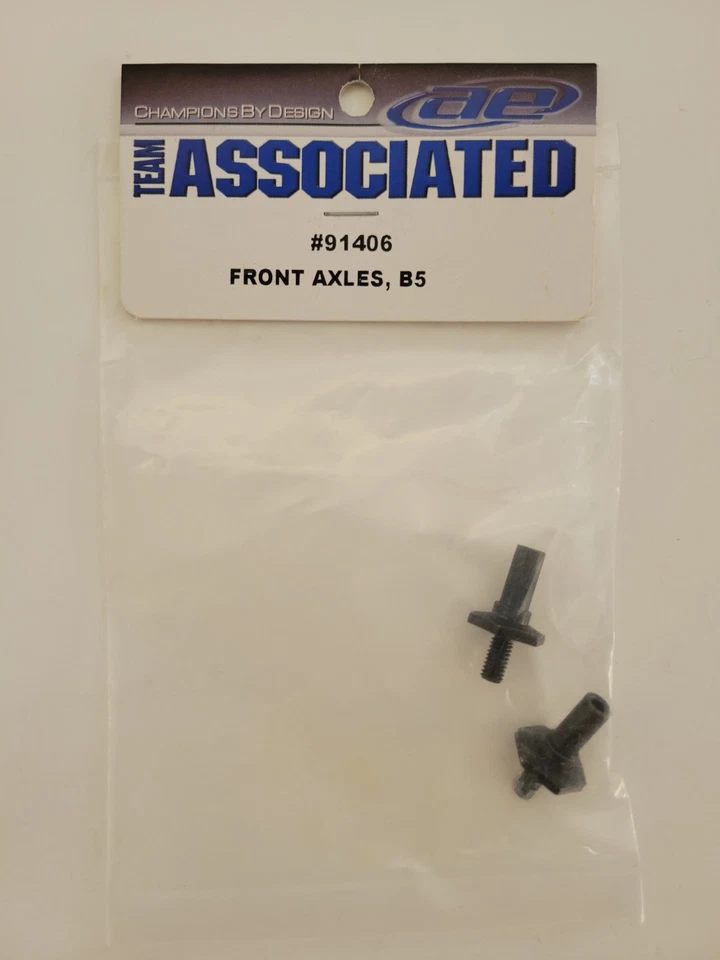 Team Associated #91406 Front Axles Fits: RC10B5 and RC10B5M Factory Sealed New - Image 3 of 4