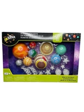 Edu Science Ultimate 3-D Glow in the Dark Planets PLUS Bonus Stars