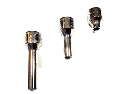 Snap On 3 Piece 3/8  Drive 6MM Metric Add On Socket Set FSM61 FSMS6 SFSM6 NEW