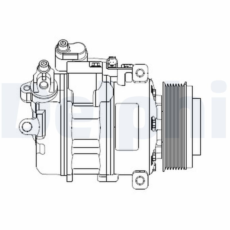 DELPHI CS20479 Compressor, air conditioning for BMW