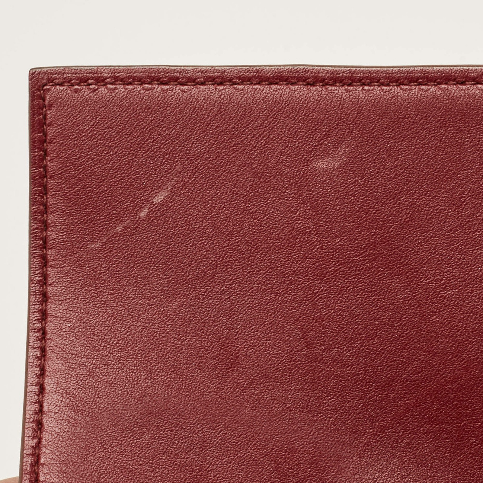 Hermes Medor 23 Ruby Swift Leather Clutch — image 8
